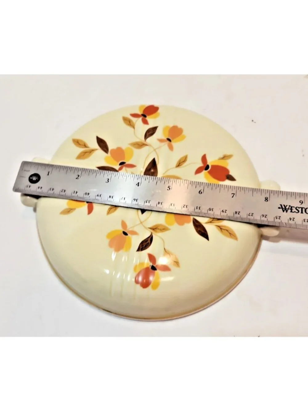 Vintage Hall Autumn Leaf Casserole with Two Handles Lid Replacement